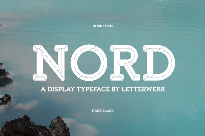 Nord #type #lettering #typeface #typography