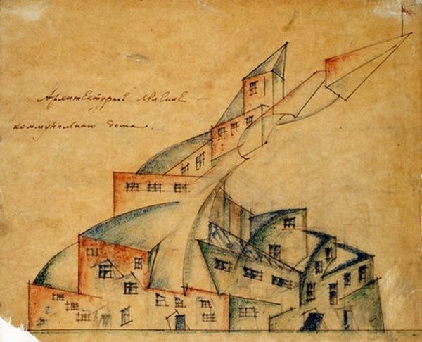 Image result for ladovsky communal house