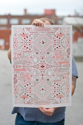 Dribbble - poster-3.jpg by Justin Pervorse
