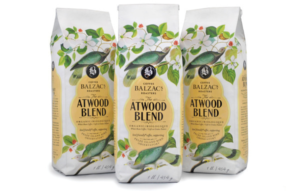 Free Flavour » Atwood Blend Coffee #packaging #design #graphic #bird #coffee