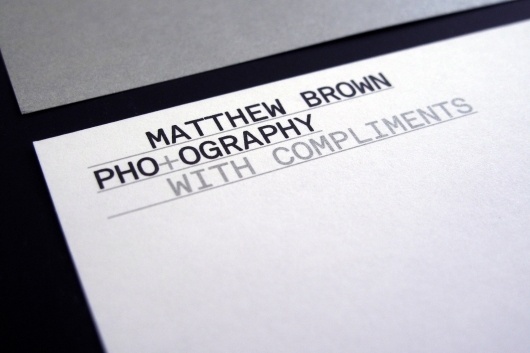 HypeType_MatthewBrown2_2000.jpg 2000×1333 pixels #design #identity #branding #stationery