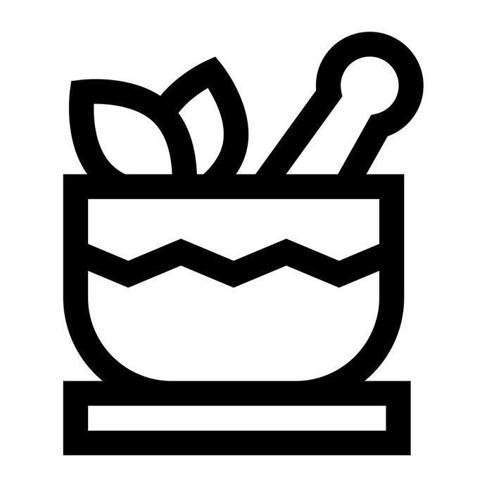 See more icon inspiration related to mortar, health, antidote, Tools and utensils, wellness, herbs, remedy, natural, medicine and medical on Flaticon.