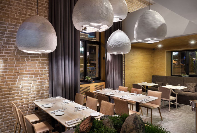 Ibsen Fish Restaurant copper gold architect interior architecture minimal modern best beauty beautiful mindsparklemag mag 01