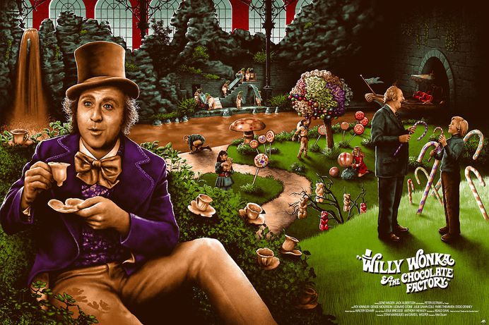 Willy Wonka and the Chocolate Factory by Adam Rabalais