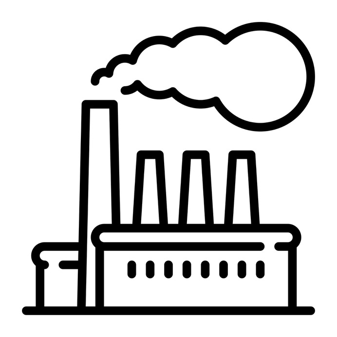 See more icon inspiration related to factory, industry, pollution, industrial, contamination, landscape, buildings and architecture and city on Flaticon.