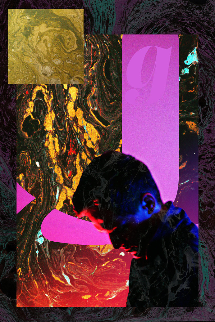 #poster #neon #vaporwave #gold #marble #texture