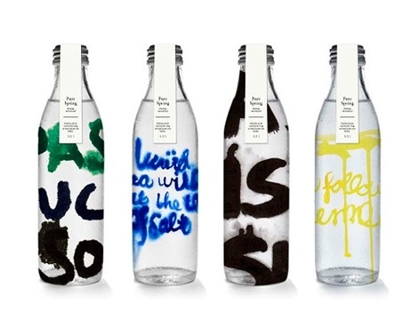 Good design makes me happy #lettering #packaging #drawn #bottles #hand