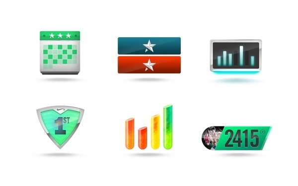 Nike+ Training #nike #mobile #branding