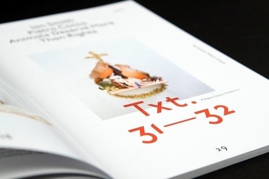 Portfolio : T W O #design #graphic #editorial