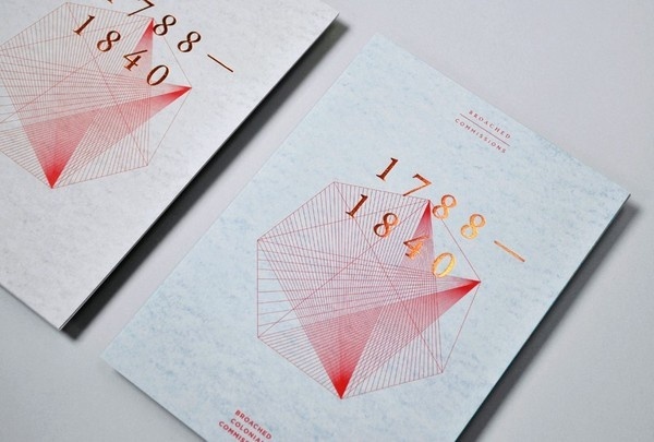 Broached Colonial Commissions | COÃ–P #geometry #modern #book #cover #typography