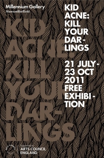 Creative Review - Kid Acne, urban pagan #kidacne #illustration #typography