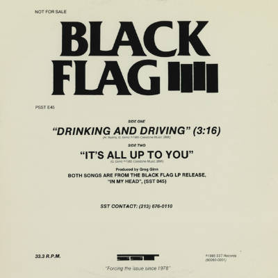 Black Flag logo by Raymond Pettibon. #music #fuck #poster #you