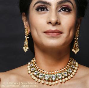 Necklace Set - gold diamond polki kundan meena jadau jewellery