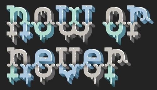 Typeverything.com 'Now or never' by Maggi Noem. - Typeverything #maggi #or #now #noem #never #typography