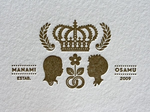 kyoto letterpress wedding invitations | beast pieces | Flickr - Photo Sharing! #invite #illustration #wedding