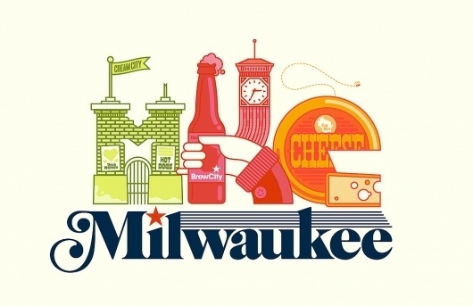 MKE | Flickr - Photo Sharing! #beer #cheese #milwaukee #design #pettis #illustration #type #jeremy