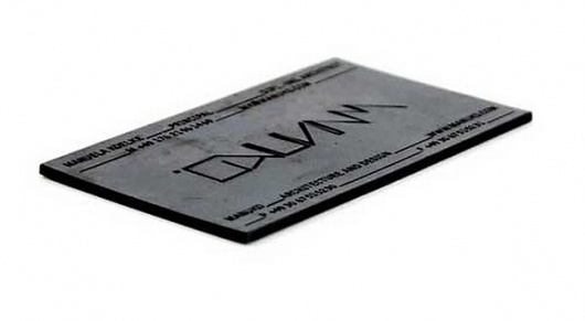 40 Architects' Business Cards for Delivering Your Message the Creative Way | Freshome #card #corporative #design