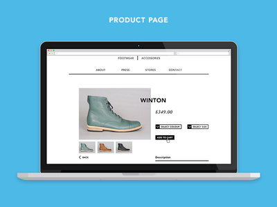 Product Page #design #ui #ecommerce #store #web #online