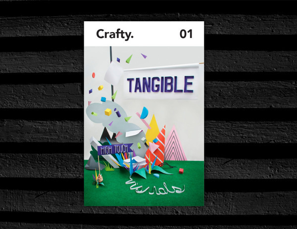 Crafty. on Behance #mag #issue #grids #design #layout #paper #editorial #magazine