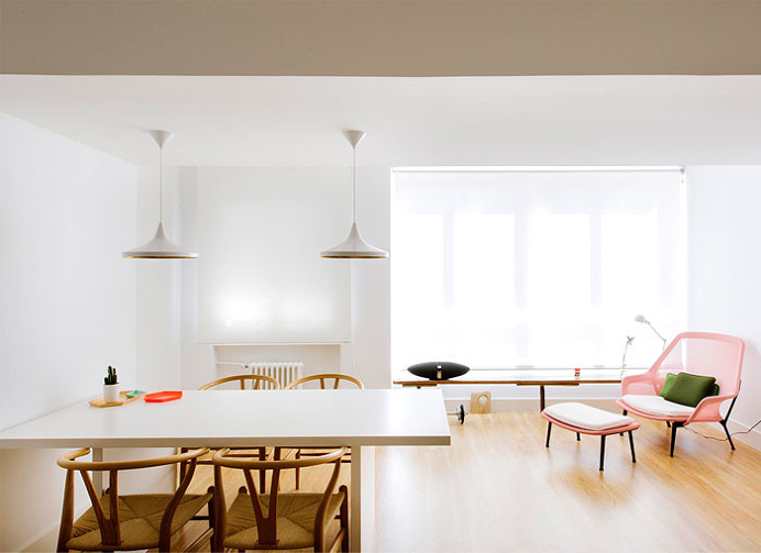 Inspiring Modern Apartment in Madrid by Nimu Studio - #decor, #interior, #homedecor,