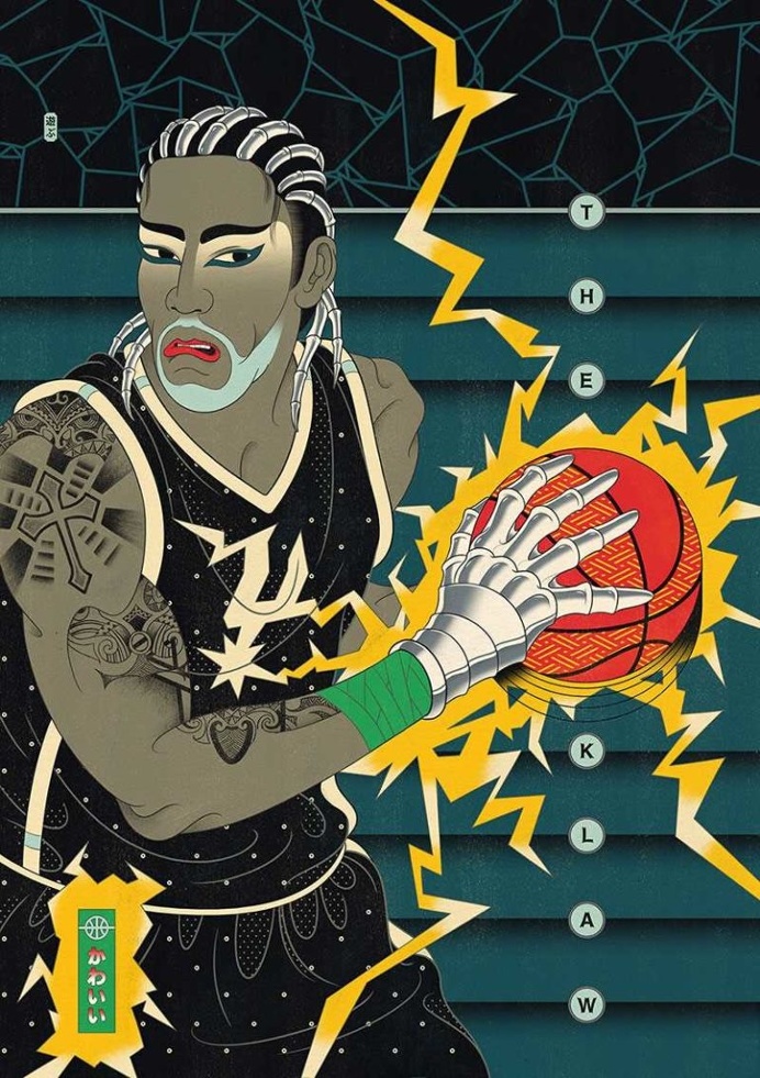 Edo Ball: Illustrations Based on Japanese Mythology and Culture by Andrew Archer