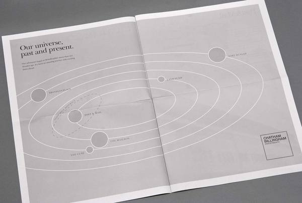 rChatham Billingham. Launch Event Newspaper. #a #tree #in #london #design #fish #graphic #website #3 #identity #logo #brochure