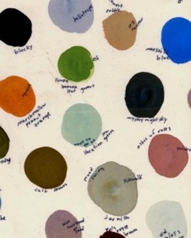 Luli Sánchez » dots #dots #watercolor #textile
