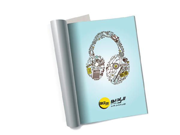 El Radio on Behance #logo #presentation