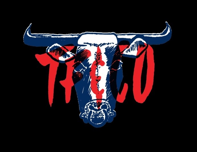 TF&CO design submission on dribbble #lettering #design #texture #farm #bull #hand #typography