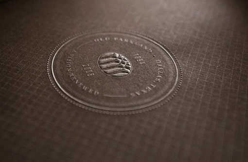 design work life » Patrick Enstrom: Old Parkland Collateral #profile #letterpress