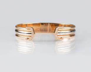 ''Tricoloure Gold-Armreif von Cartier''