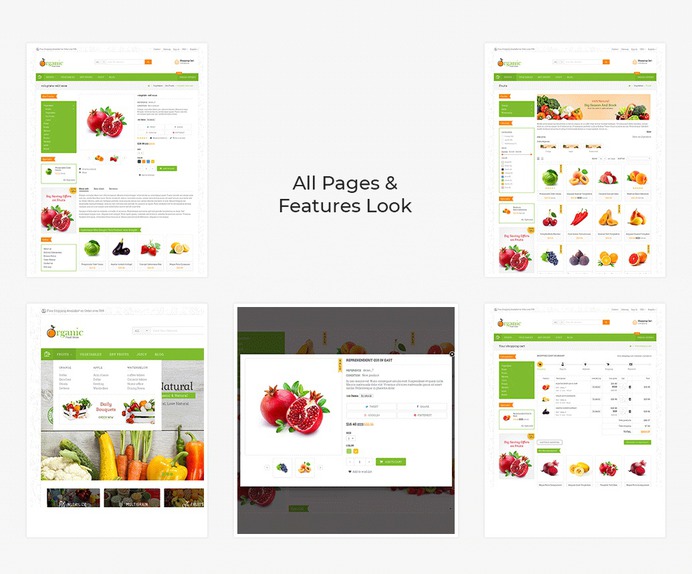 #Organic #Food Store - #Prestashop #Responsive #Theme | #TemplateTrip #eCommerce #Website #Template
