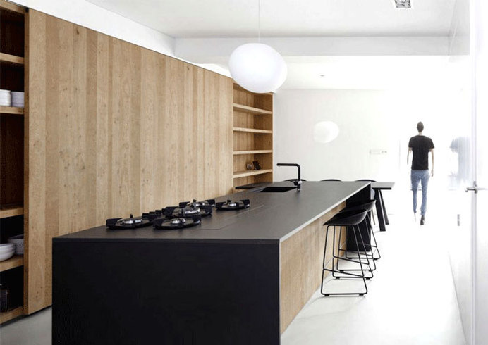 Amsterdam Spacious Home with Young Spirit by i29 Interior Architects amsterdam spacious home kitchen #interior #kitchen #design