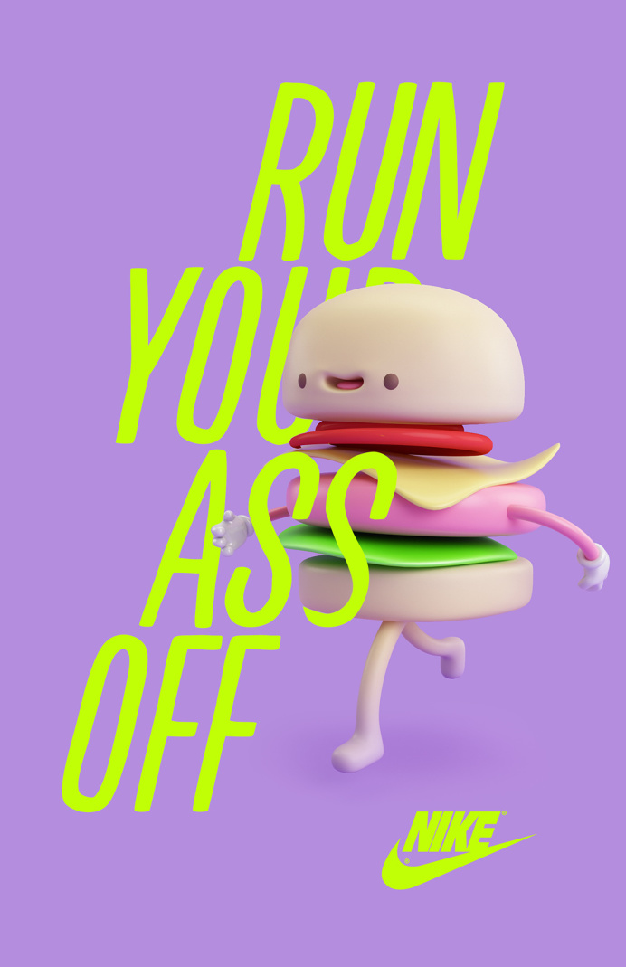 Run Your Ass Off by Esteban Izquierdo