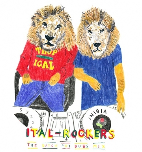 MIX: Ital Rockers | Tropical Waste #reggae #illustration #ital #rockers