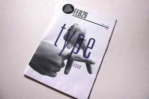 RA BEAR (FEB29 - 20 page, A3 format zine exploring the...) #type #print #editorial