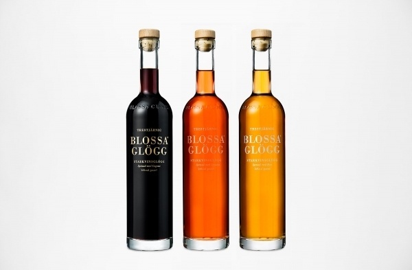 BVD — Blossa #mulled #bottle #packaging #glgg #wine #christmas #blossa #bvd #winter