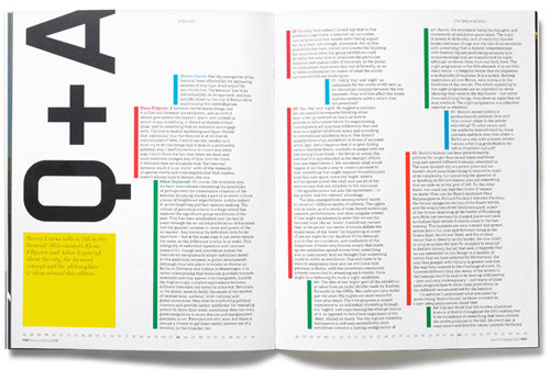 Creating Exciting And Unusual Visual Hierarchies | Smashing Magazine #page #hierarchy #print #color #grid #spread #bars #layout #indent