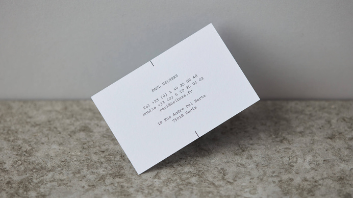 Helbers brand identity Helbers brandng luxury fashion london uk england only design studio mindsparkle mag business card corporate visual de