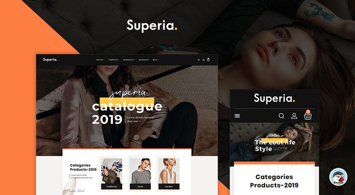 #Superia - #Fashion #Boutique #Style & #Apparels - #Prestashop #Responsive #Theme #eCommerce #Website #Design #Template