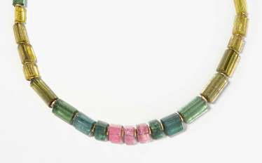 Philippe Pfeiffer, Tourmaline Gold Necklace