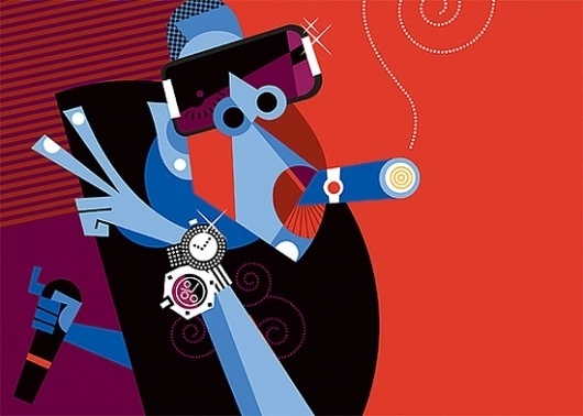 Pablo Lobato | Fubiz™ #z #jay #cubist #illustration