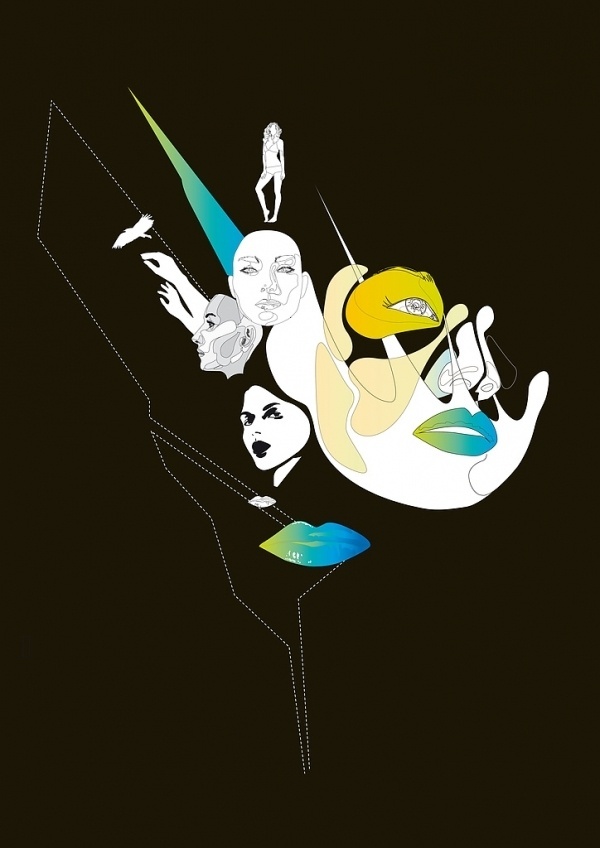 Más tamaños | Ilustración en proceso | Flickr: ¡Intercambio de fotos! #women #illustration #woman #girl