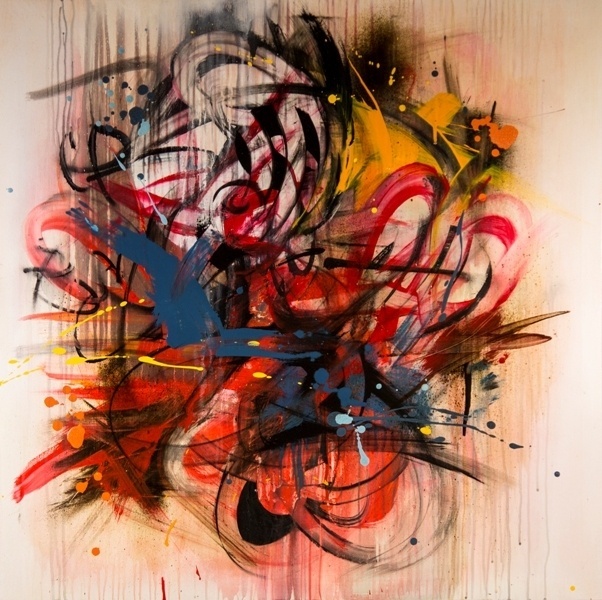 "The Reds" series (2008 – 2014) | Emanuele Vittorioso #graffiti #paint #art #spray #fine