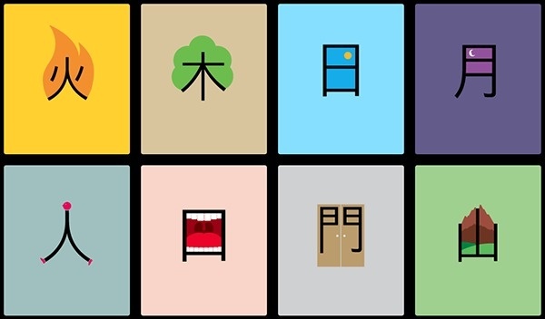 Learn Chinese with Chineasy characters #design #chinese #learn #characters #typo