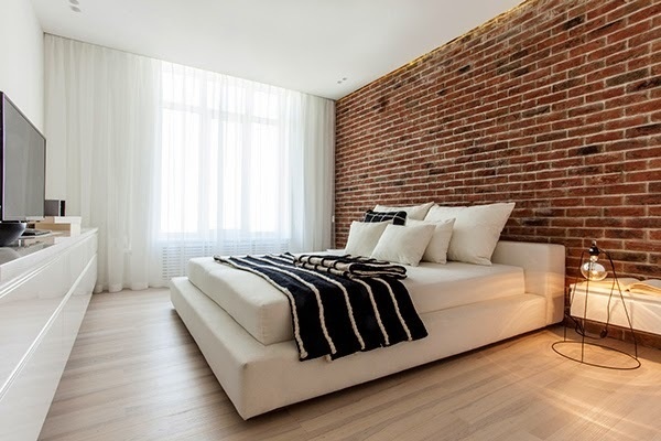 White Loft by Konastantyn Kaschuck #bedroom #interiors