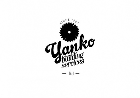 logotypy - krokopies #logo #vintage #typography