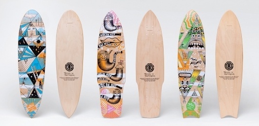 Project: Element Skateboards — National Forest #los #skateboarding #design #graphic #angeles #element #forest #national