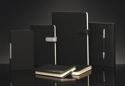 Arwey Notebooks on the Behance Network #arwey #black #journal #notepad #notebook