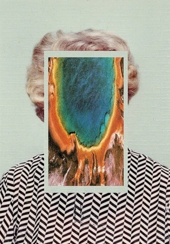 FFFFOUND! | Every reform movement has a lunatic fringe #portrait #collage #old #abstraction #grandmother #mamaw #abstact #ariel view